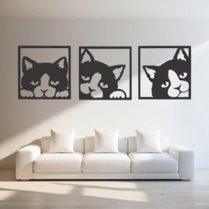 Triptico Gatos Esquinas