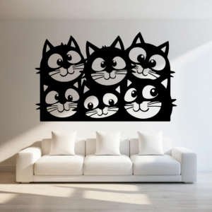 Caras de gatos simpaticos